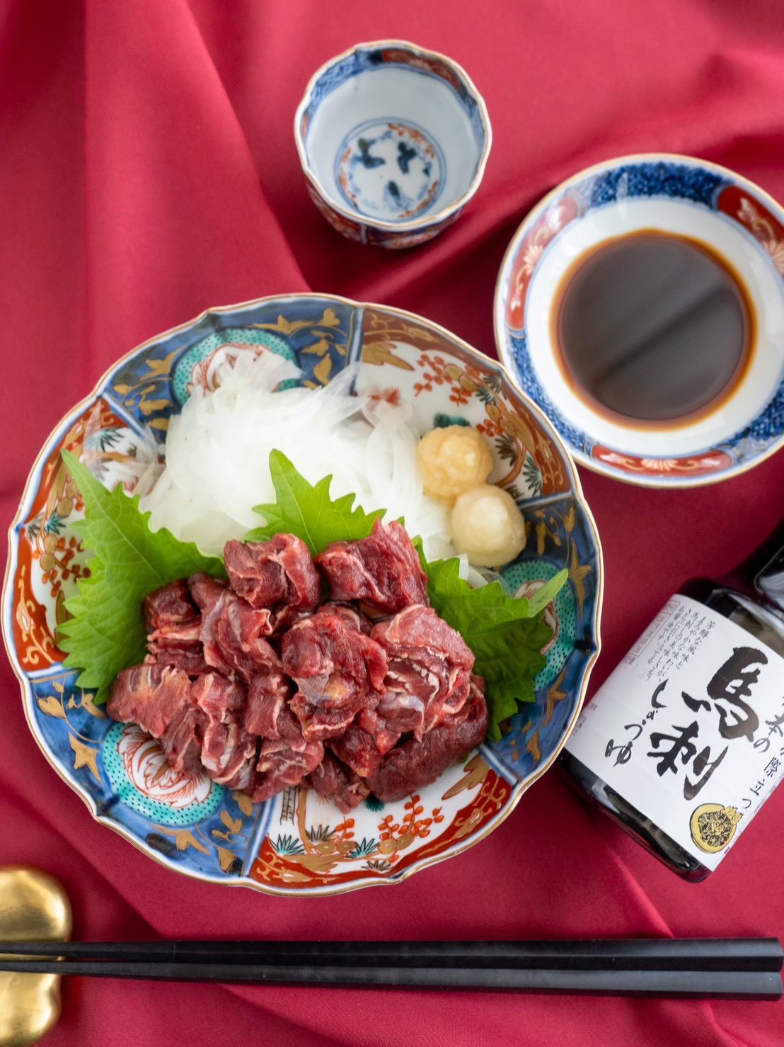 馬刺しすじみロース